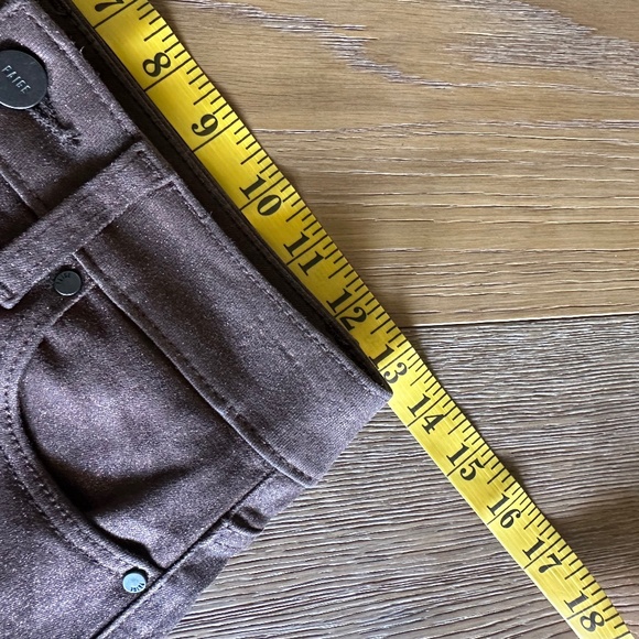 PAIGE Claudine in Bronze Shimmer Luxe Coating - Picture 11 of 14